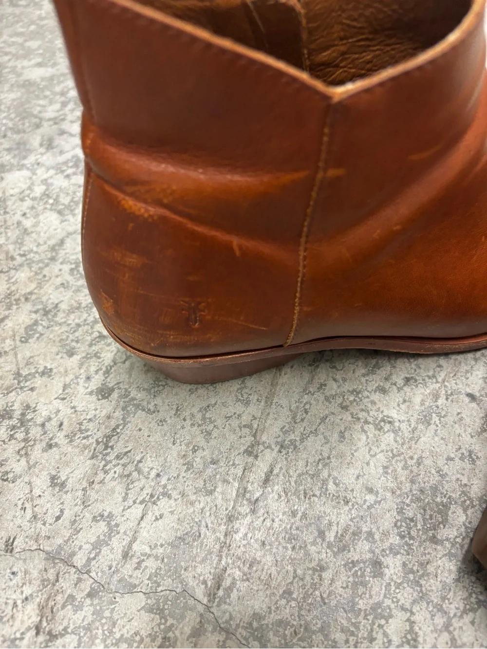Frye Carson  piping bootie size 7.5